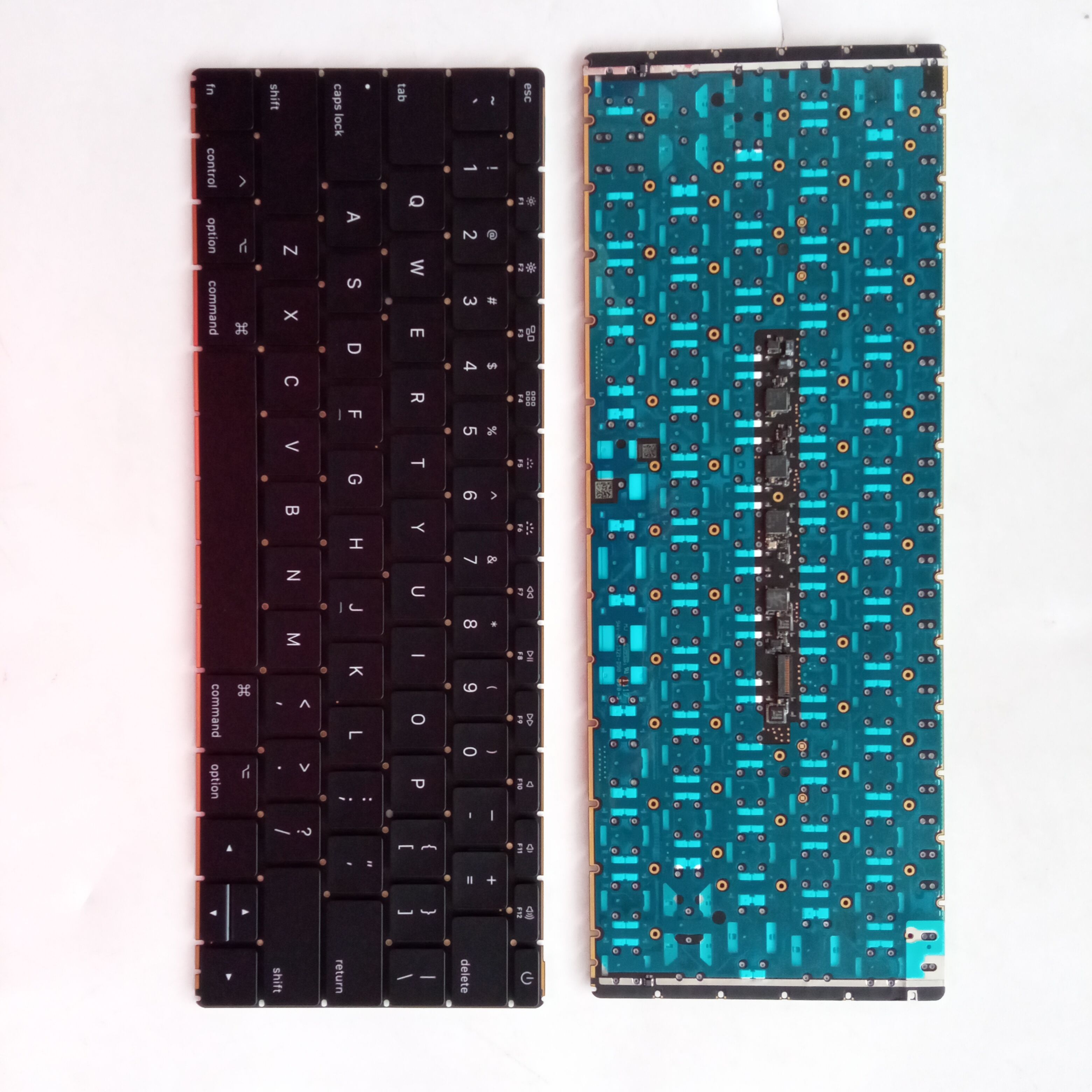 Picture of New Replacement Laptop Keyboard For APPLE A1534 small carriage return BLACK Backlit US Layout